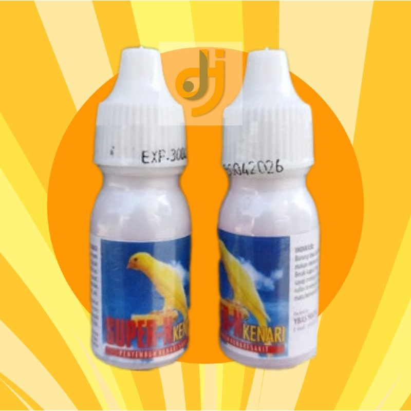 SUPER N KENARI OBAT BURUNG KHUSUS BURUNG KENARI MENGOBATI INFEKSI BULU KUSAM DLL