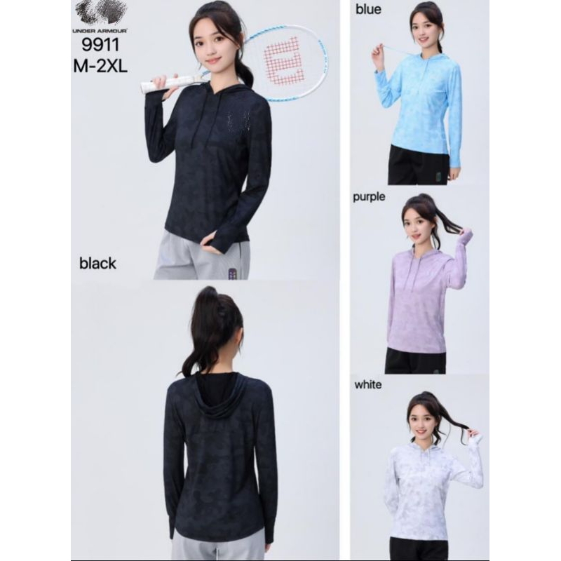 KAOS WANITA LENGAN PANJANG TOPI KUPLUK IMPORT RUNNING