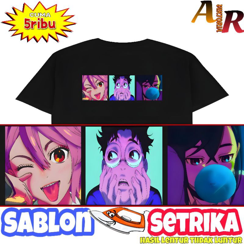 stiker sablon setrika anime #DANDADAN