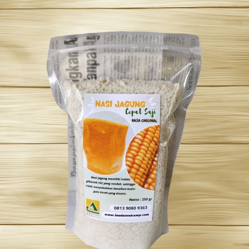 

Nasi Jagung Cepat Saji