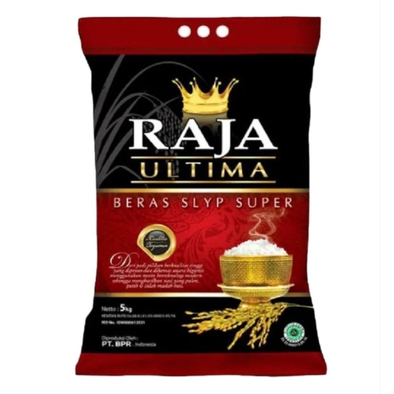 

Beras Raja Platinum 5 kg / Beras Raja Ultima 5 kg