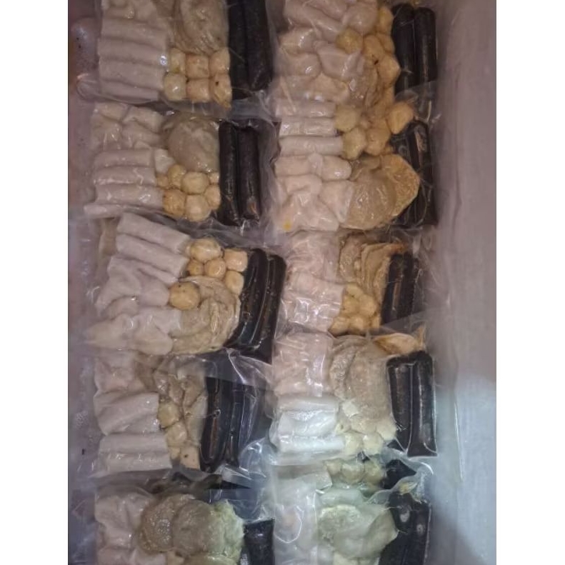

pempek palembang mini campur isi 20 pcs