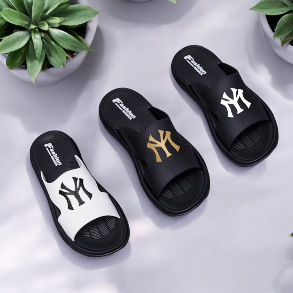 Sandal Slop Pria Terlaris / Sendal Selop Cowok Keren Kekinian 2025