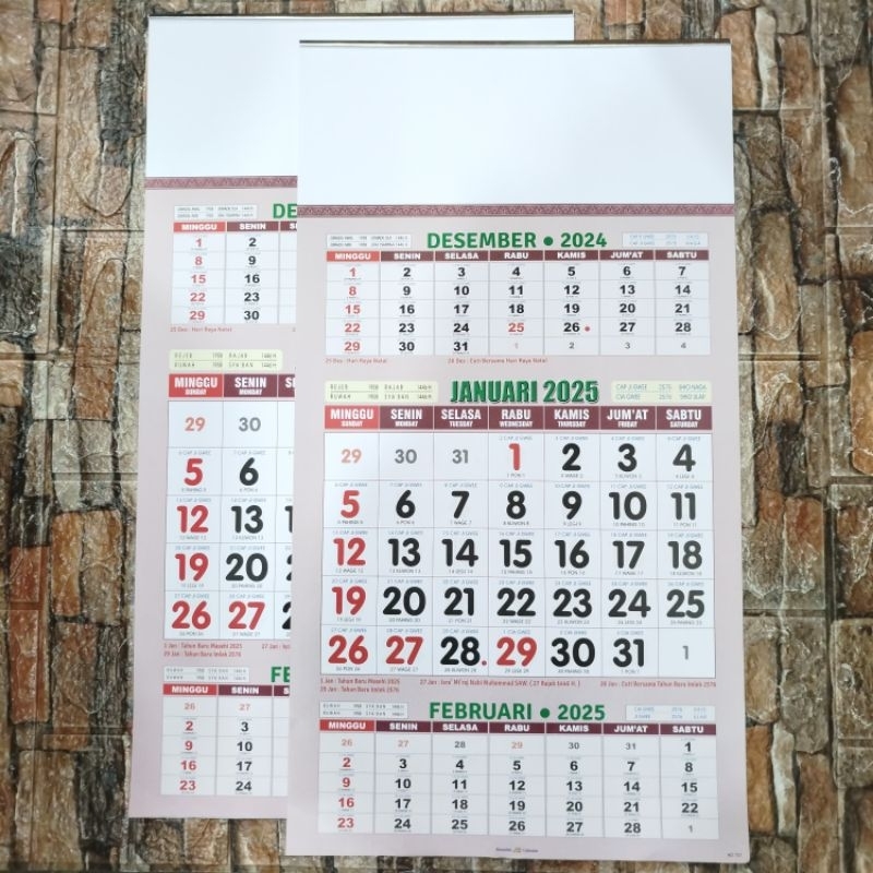 

KALENDER KERJA SEMILUX 2025