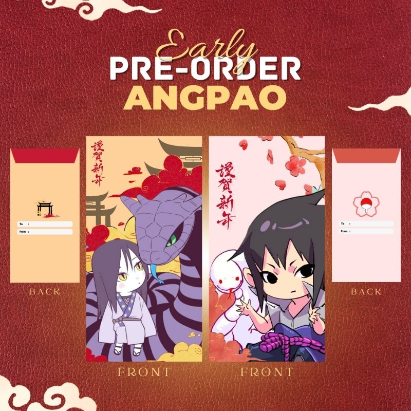 

ANGPAO PREMIUM LUNAR CHINESE NEW YEAR 2025 / AMPLOP / HUNGBAO