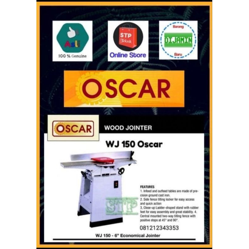 JOINTER WJ 150/JP 601 OSCAR 6"