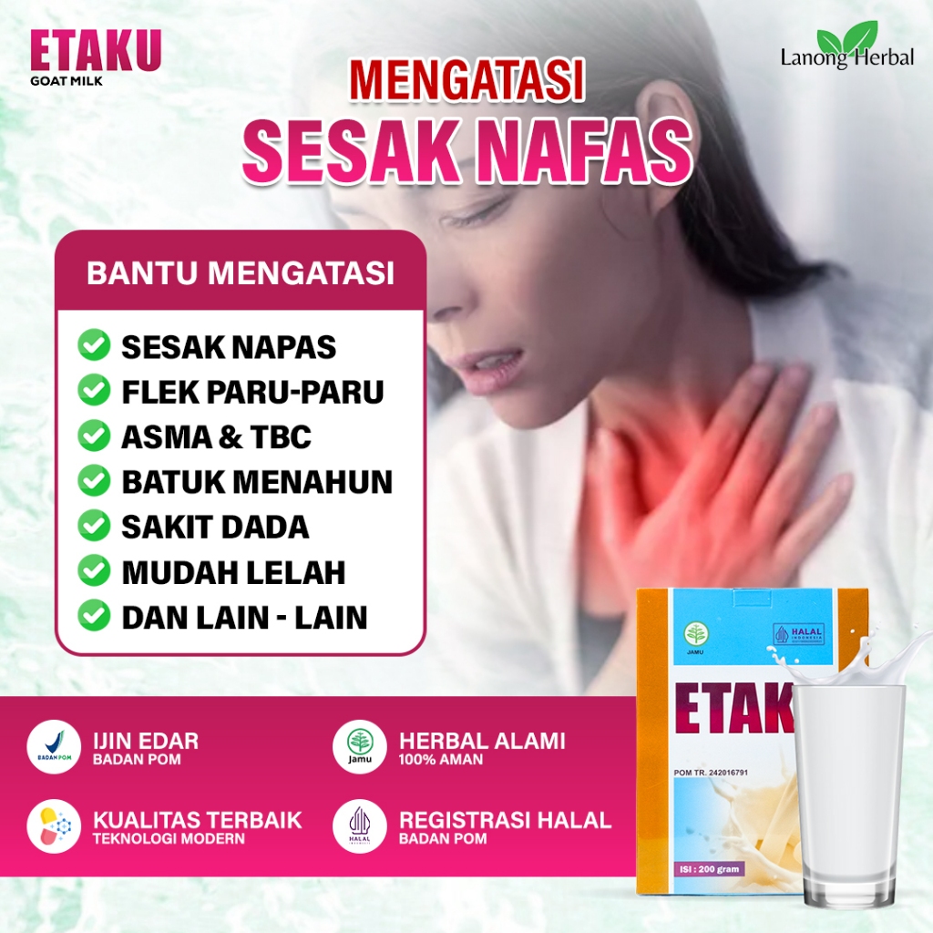 

Obat Sesak Nafas Asma Nyeri Dada Sakit Dada Sebelah Kanan Dan Kiri Dengan Susu Kambing Etaku