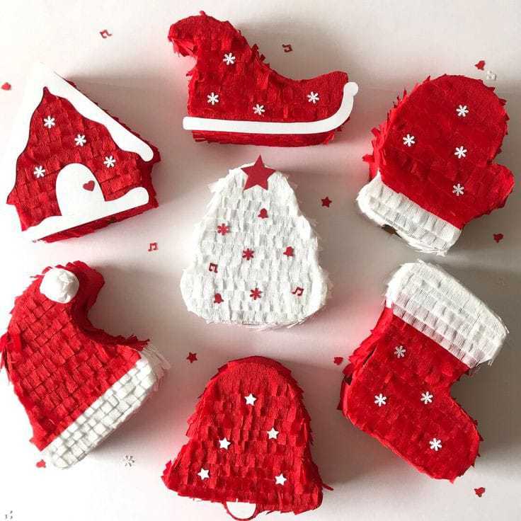 Pinata Tarik Mini Motif Natal