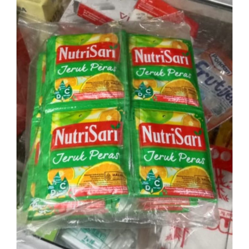 

NutriSari Jeruk Peras 40 Sachet - Minuman Buah Vitamin C