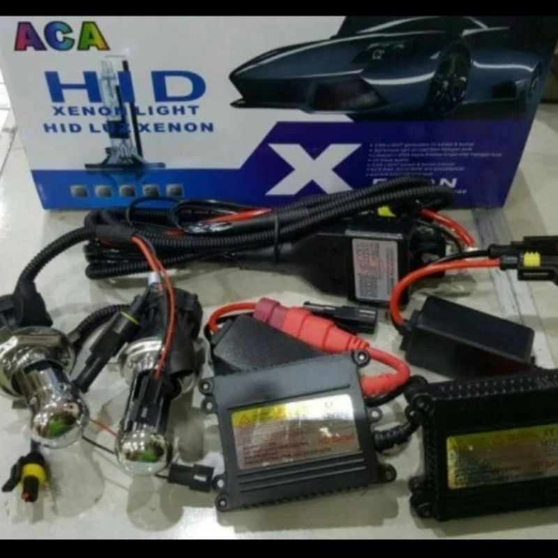 Lampu HID H4 6000K High Low Beam - HID Xenon H4 6000K Set