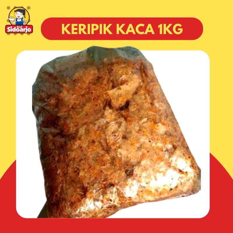 

Keripik kaca daun 1kg | keripik kaca original, pedas, extra pedas