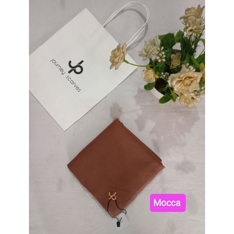 kerudung Journey polos mocca series hijab