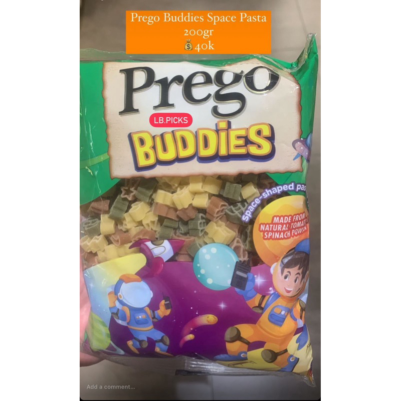 

Prego Buddies Space Pasta isi 200gr