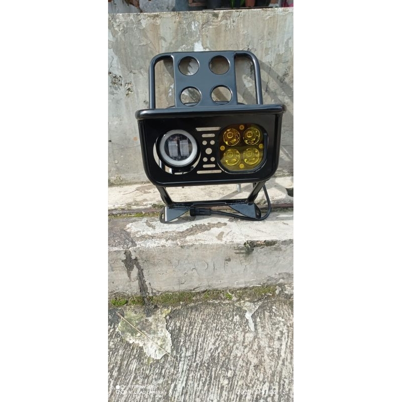 Lampu headlamp custom trail win klx crf yt ts model Honda CT