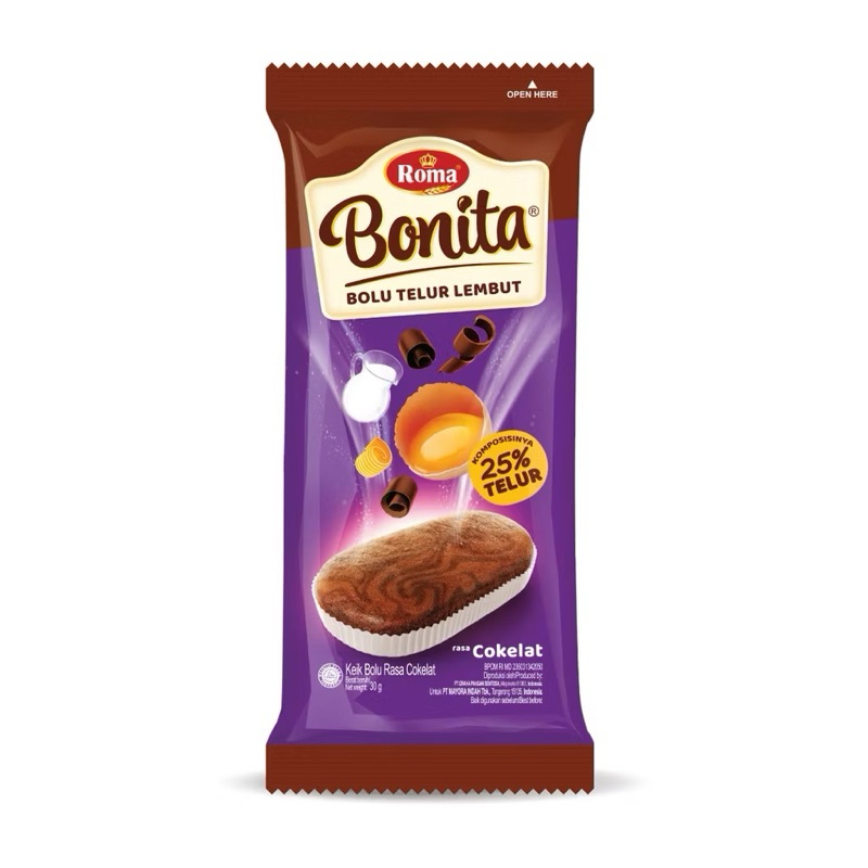 

Roma Bonita Bolu Coklat