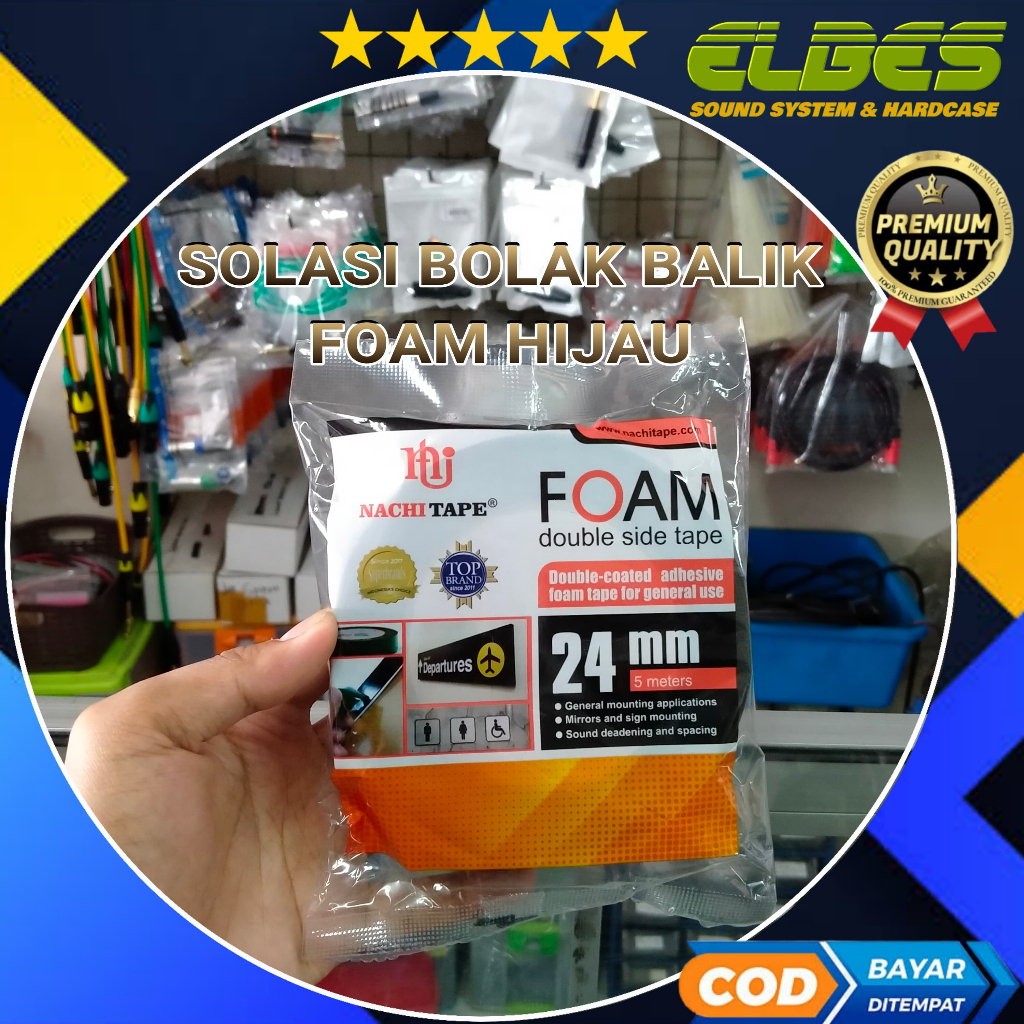 

DOUBLE TAPE BUSA ISOLASI FOAM NACHI