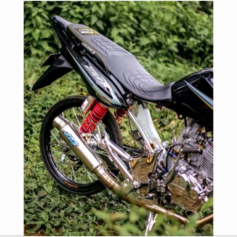 KNALPOT DOS KOMPETISI FUL SISTEM TIGER CB GL MEGAPRO VERZA SCORPIO VIXSION SATRIA FU SONIC CB NEW DL