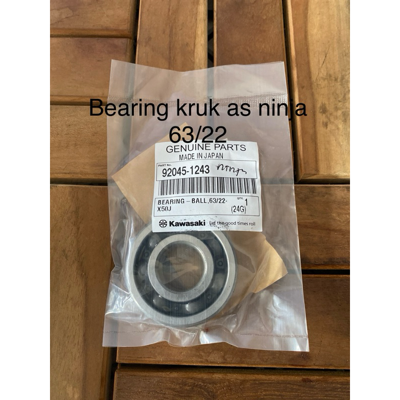 bearing laker kruk as ninja 2tak 63/22