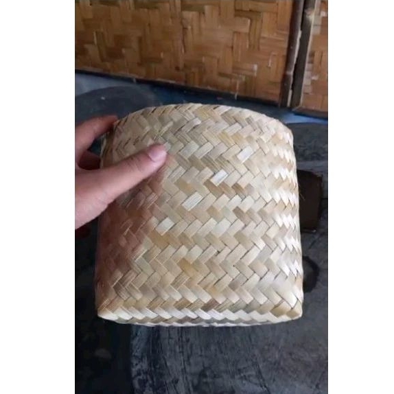 WADAH DAKSINA / ANYAMAN BAMBU / TAKIR ANYAMAN / ADAT BALI