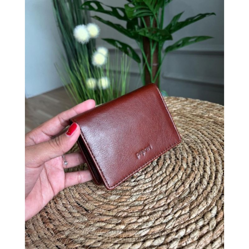 Pepari Leather Dompet Kulit Sapi Card Holder