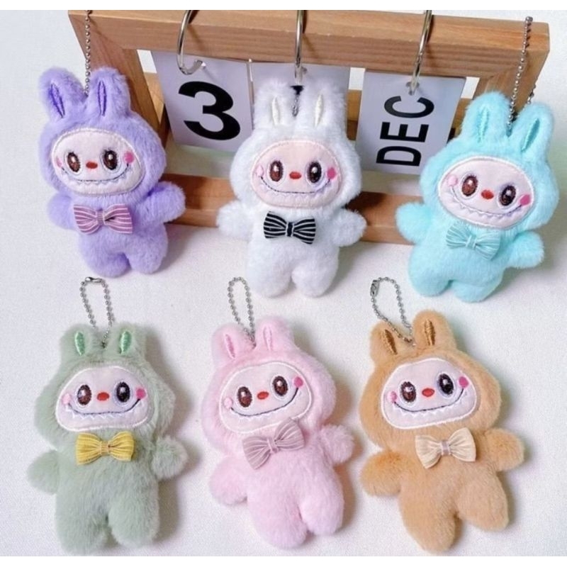 ￼GANTUNGAN KUNCI LABUBU /GANTUNGAN TAS LABUBU GANTUNGAN TAS BONEKA LABUBU KEYCHIN GACIN LUCU BONEKA