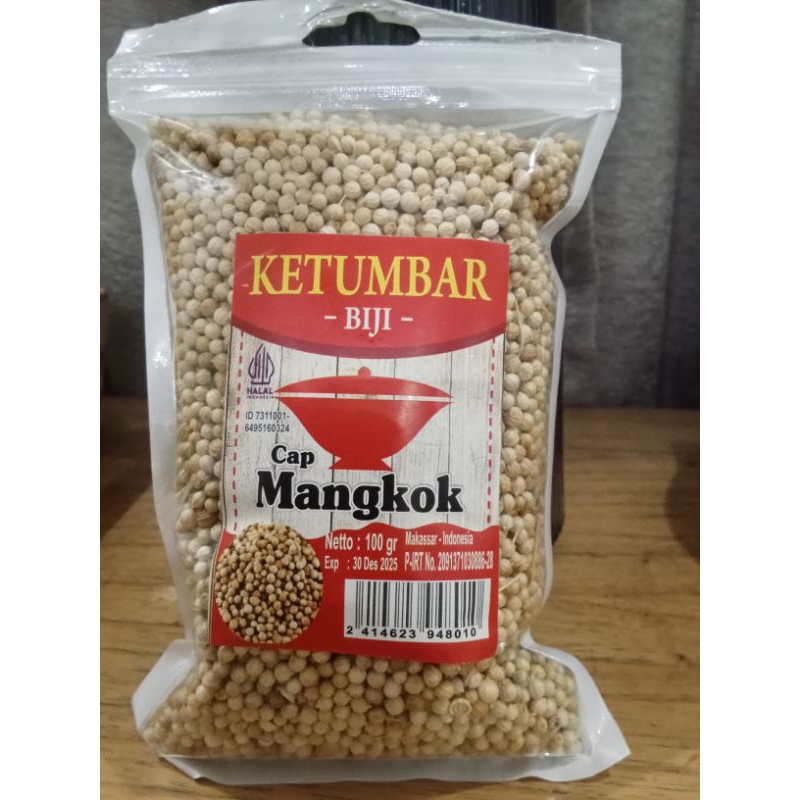 

Cap Mangkok Ketumbar Biji 100 Gram