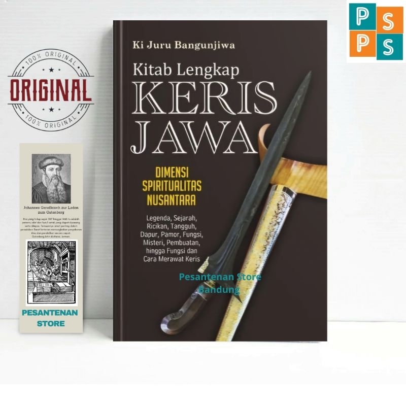Buku Kitab Lengkap Keris Jawa Narasi