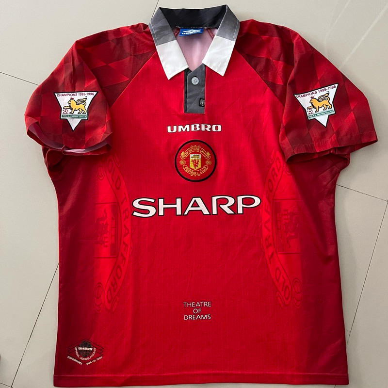 Jersey manchester united home 1996/97