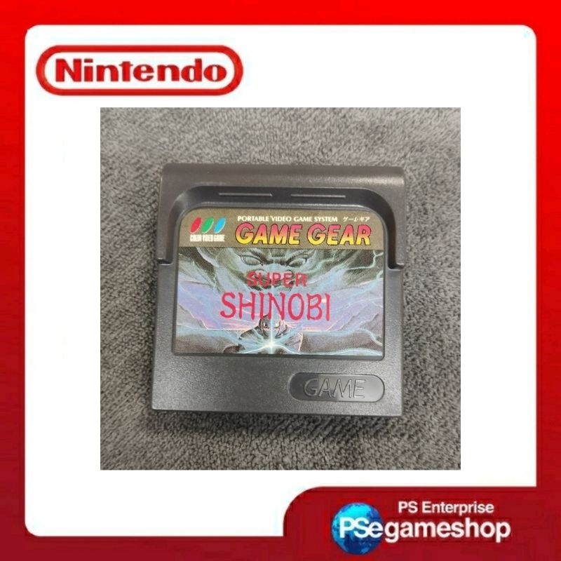 Game Gear Sega Super Shinobi Cartridge Only