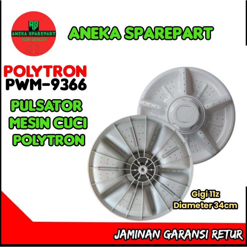 PULSATOR POLYTRON/PULSATOR MESIN CUCI POLYTRON PWM-9366
