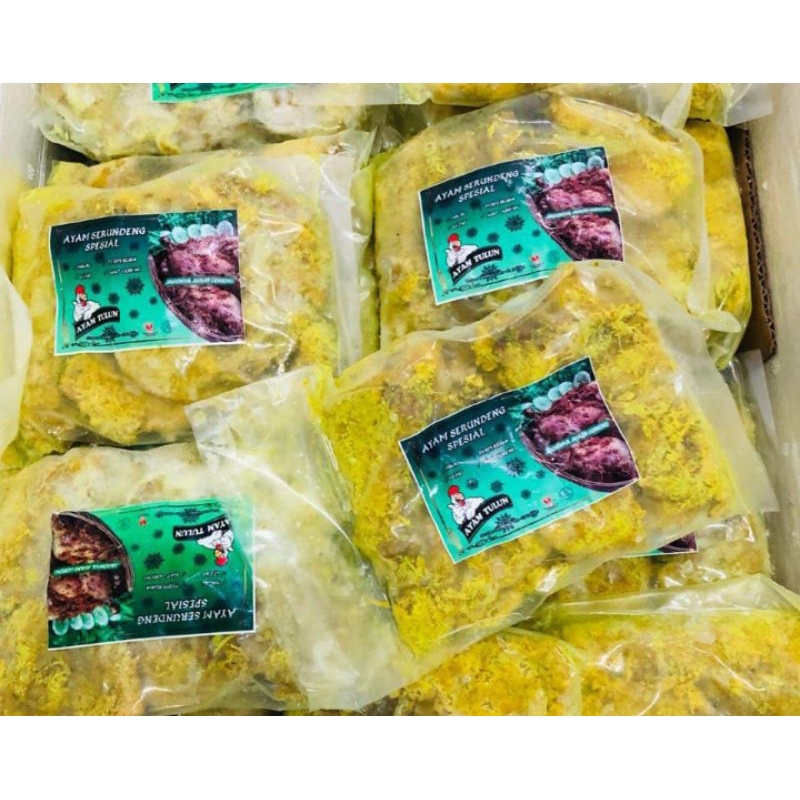 

Ayam Serundeng | Ayam serundeng isi 5 | Ayam Ungkep