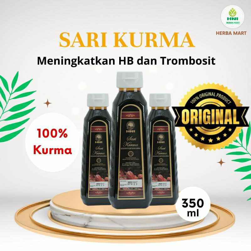 SARI KURMA HNI (MURNI KURMA) 350ML