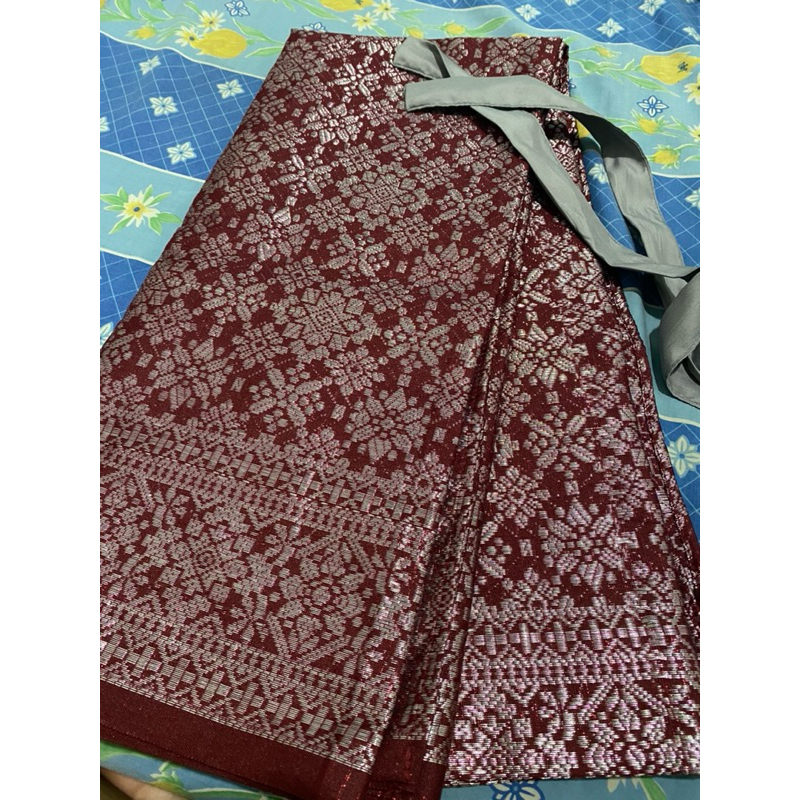 (PRELOVED) ROK LILIT SONGKET PALEMBANG
