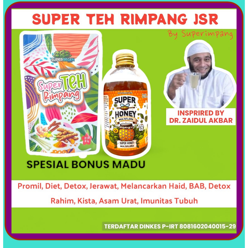 

Syifacare Teh Herbal Alami Syifacare Tea Series 1 Pouch - Isi 20