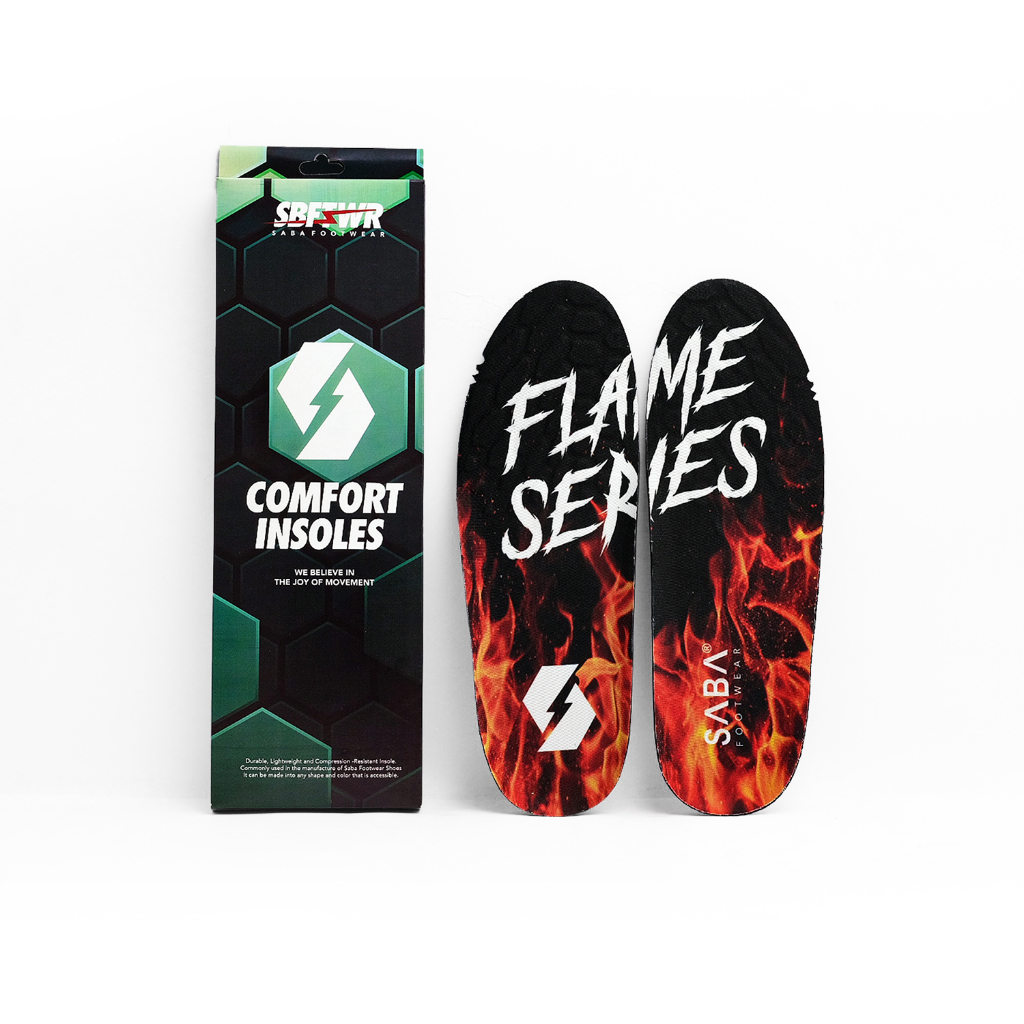 SABA Insole Red Flame Exclusive Series