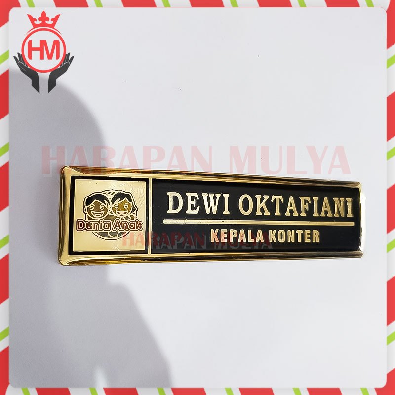 

Papan Nama Logo Dunia Anak Name Tag Logo Dunia Anak Custom - Harapan Mulya