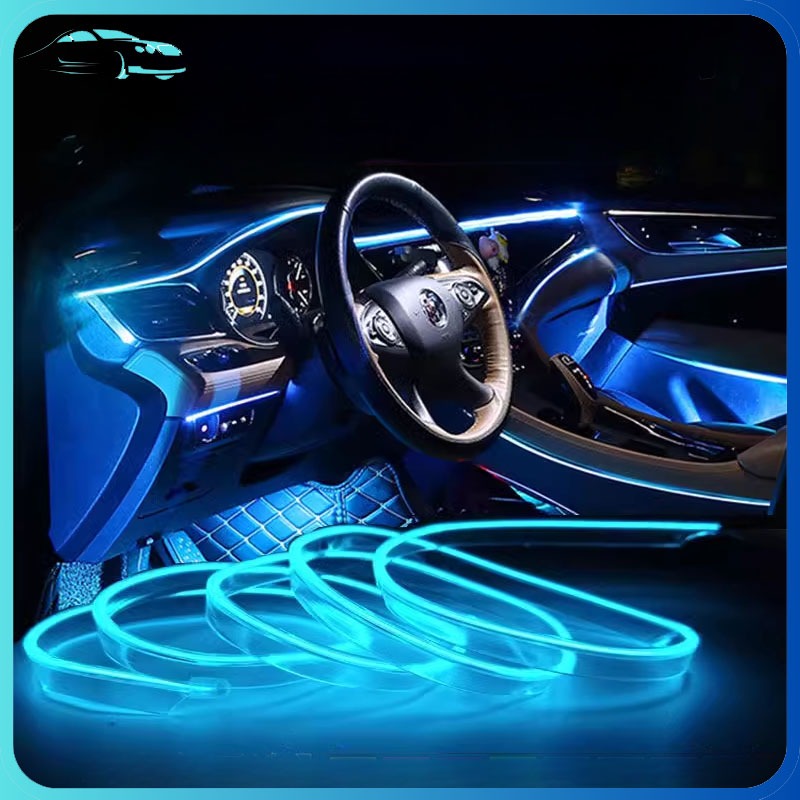Paket Lampu Neon Flex Lampu interior mobil Lampu led strip 5 m Paket Lampu LED Strip Lampu led mobil