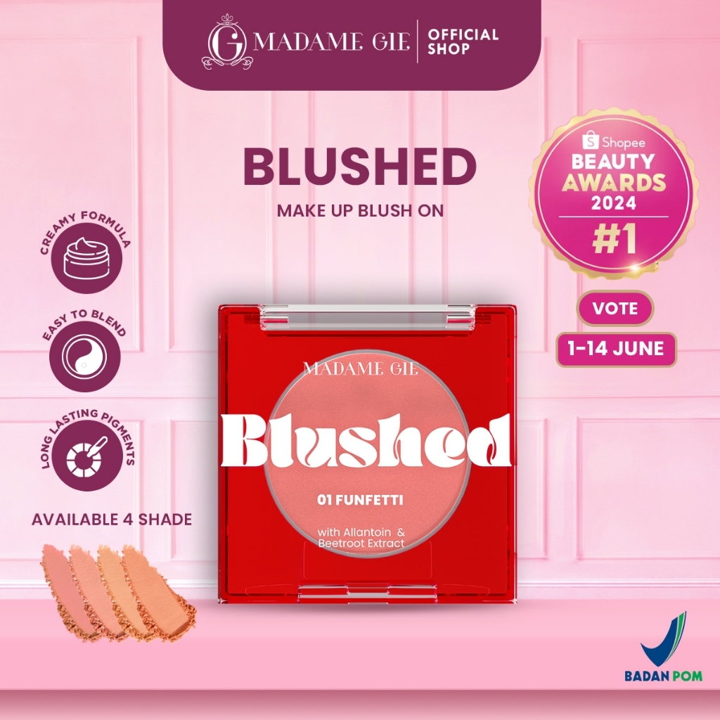 MADAME GIE BLUSHED ON / BLUSH ON MADAME GIE