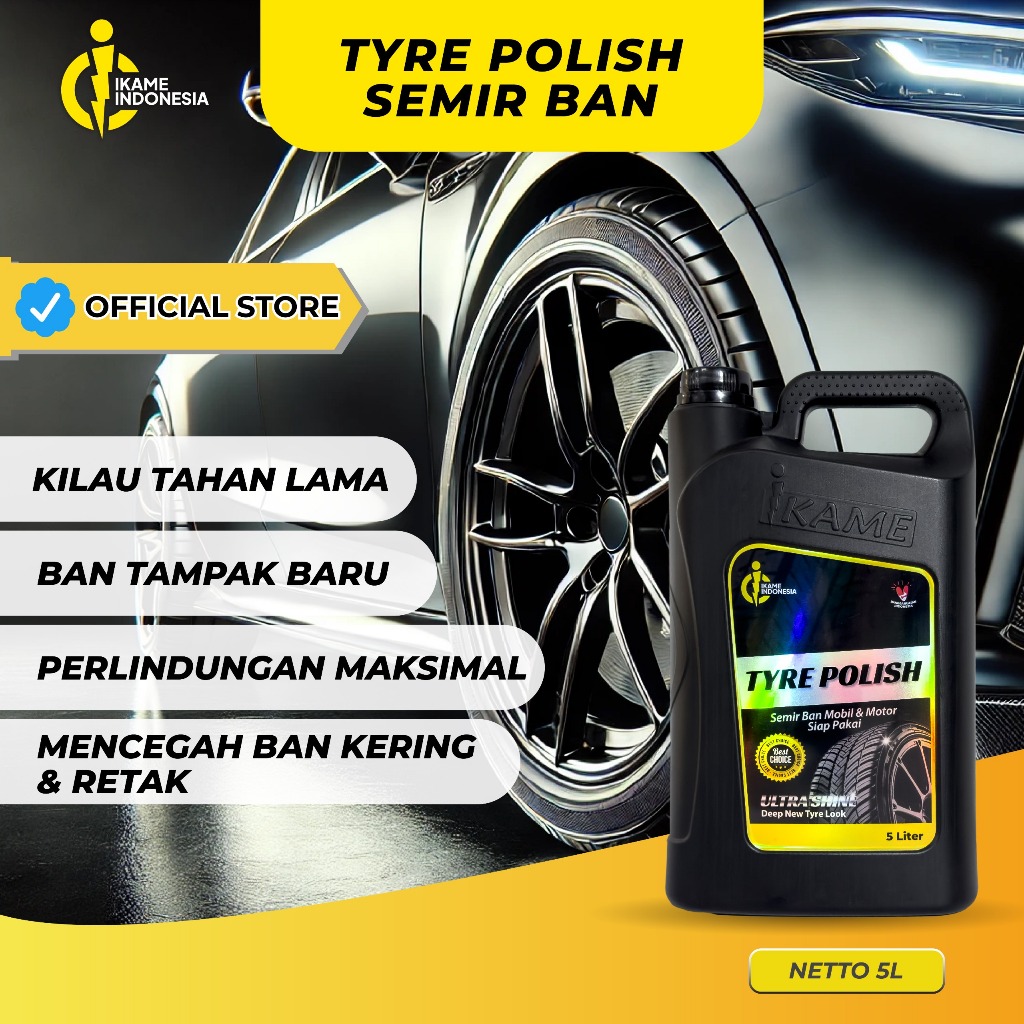 SEMIR BAN MOTOR MOBIL 5 LITER EKONOMIS BERKUALITAS