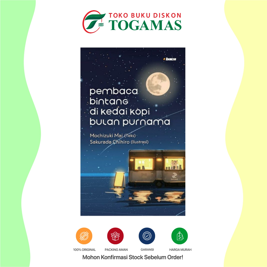 Pembaca Bintang di Kedai Kopi Bulan Purnama - MOCHIZUKI MAI