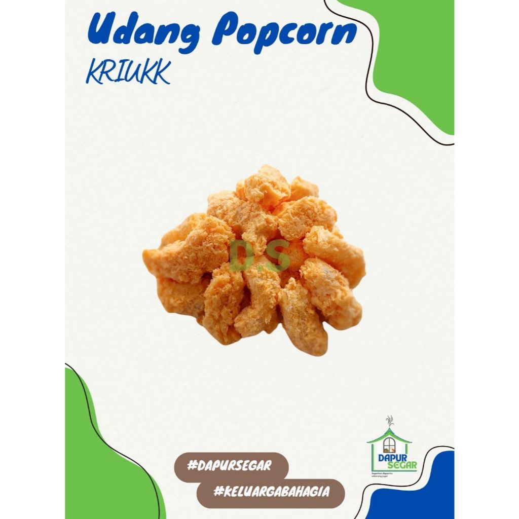 

Shrimp popcorn / popcorn udang frozen beku no pengawet