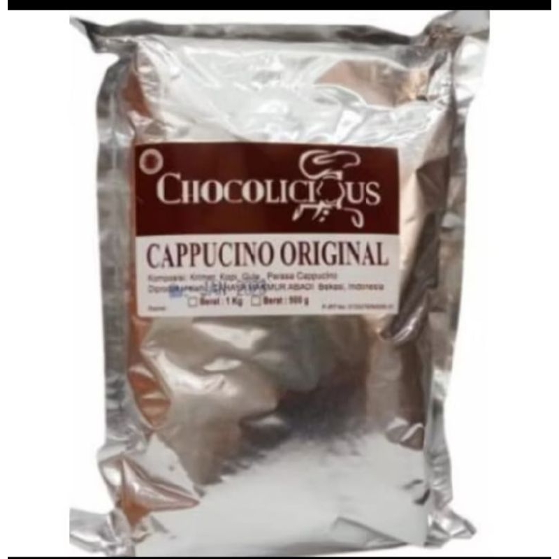 

( COD ) 1/2 kg CHOCOLICIUS RASA CHO DELFI BUBUK MINUMAN RASA CAPPUCINO / CAPUCINO / KAPUCINO / JANJI JIWA / MINUMAN VIRAL 1KG BEST SELLER- BUBUK MINUMAN PREMIUM-SERBUK MINUMAN ANEKA RASA BUBUK KEKINIAN SERBUK BOBA BUBUK MINUMAN ANEKA RASA POWDER MINUMAN