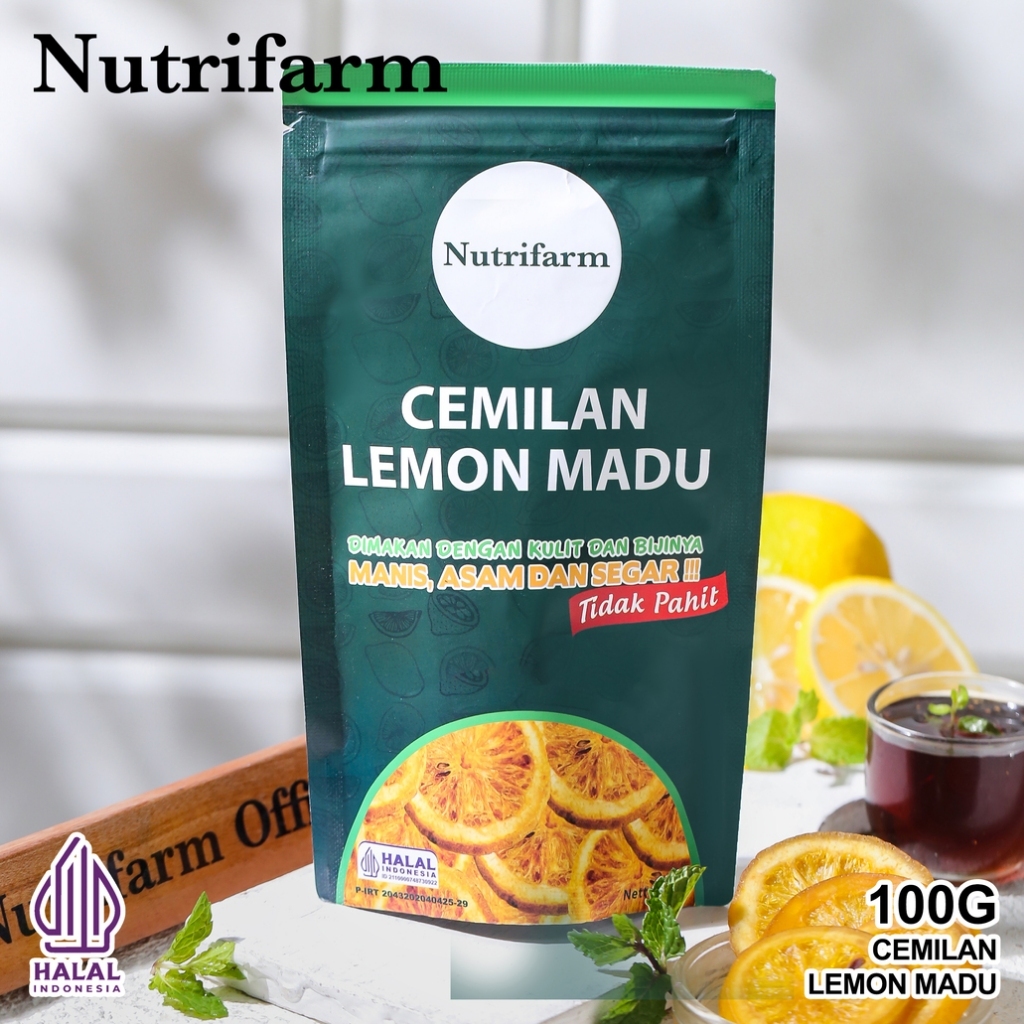 

NUTRIFARM CEMILAN LEMON DAN MADU 100GR ORIGINAL