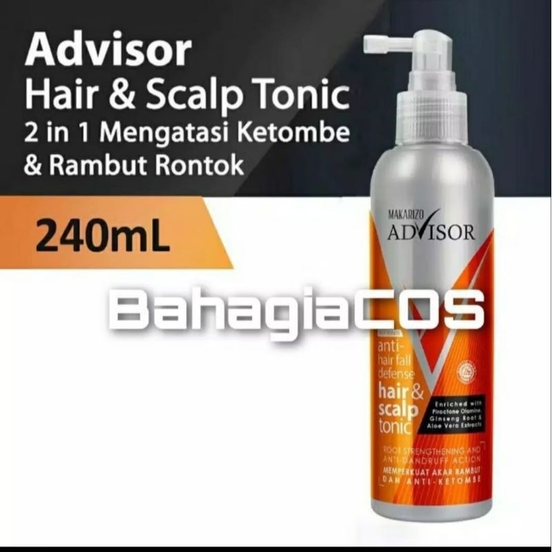 Makarizo Advisor Hair & Scalp Tonic 240ml
