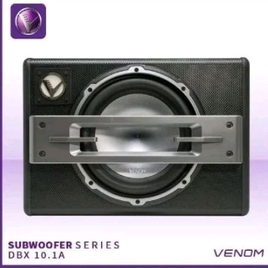 Subwoofer Diabox Venom DBX 10.1A - Subwoofer Basstube Venom DBX 10.1A - Subwoofer Bass Venom DBX 10.