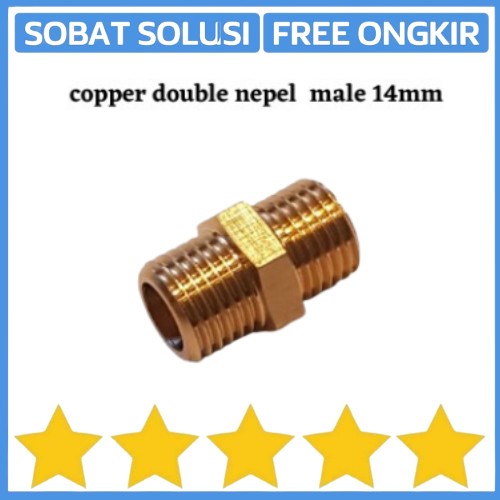 DOUBLE NEPEL MALE 14 MM POMPA DC SPRAYER ELEKTRIK