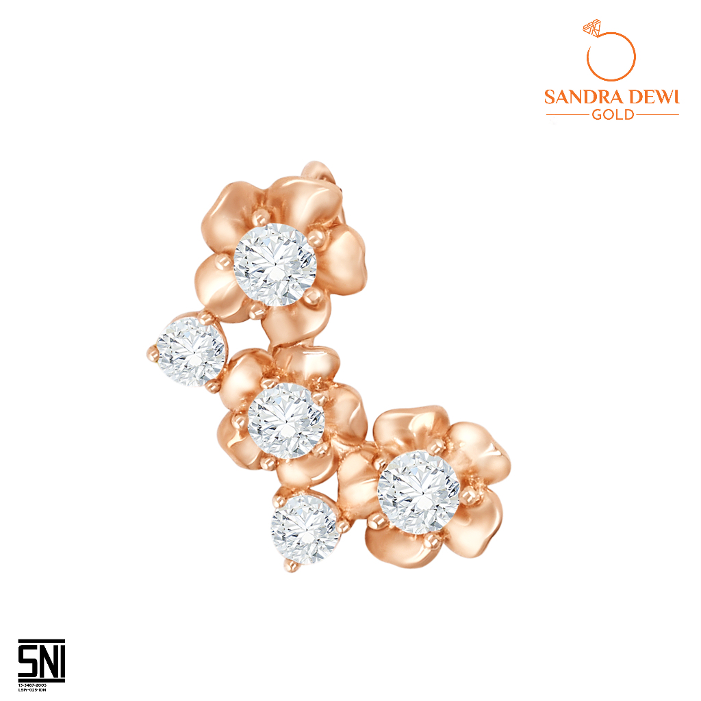 Liontin Sandra Dewi Gold Flower Jasmine Collection PD200358