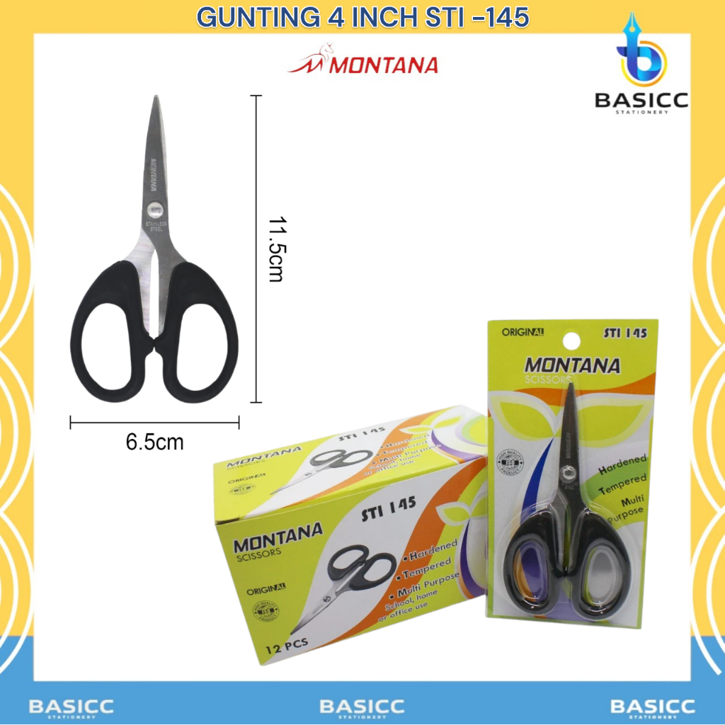 

Montana Scissors Gunting STI-145 | @ 1Pcs