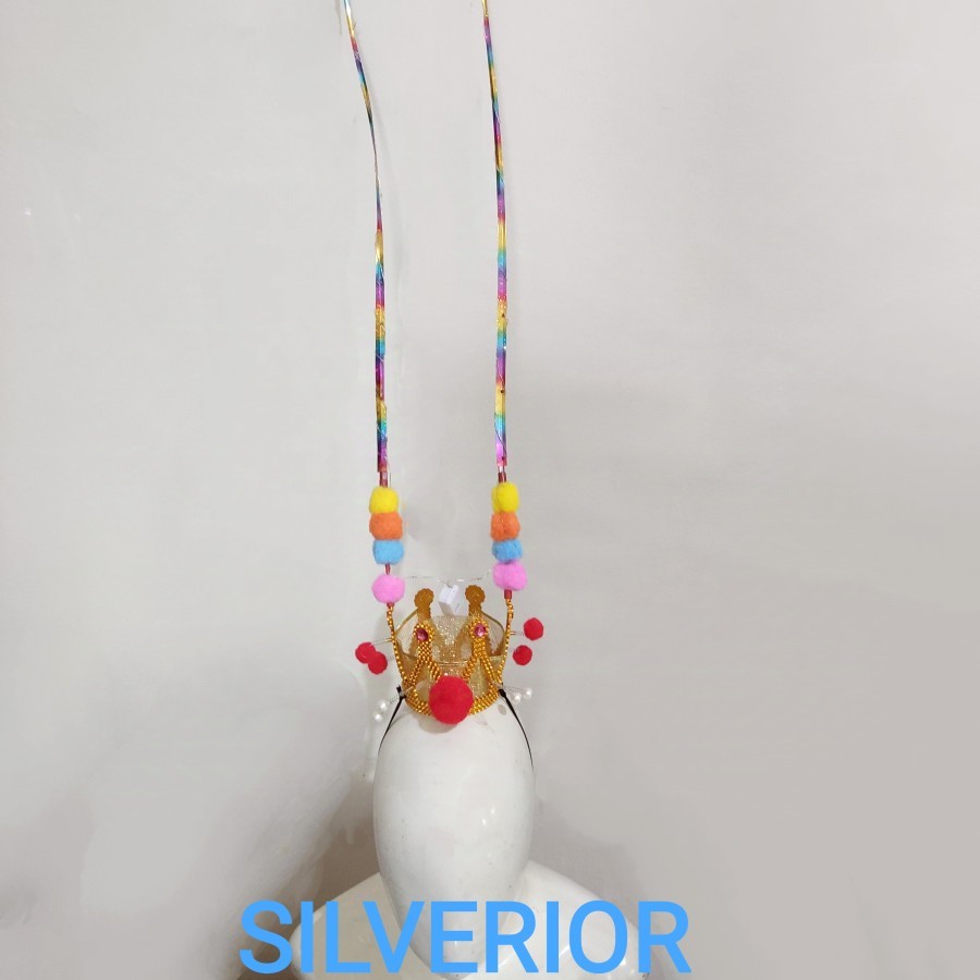 Topi mahkota kostum dewasa raja kera monyet Sungokong