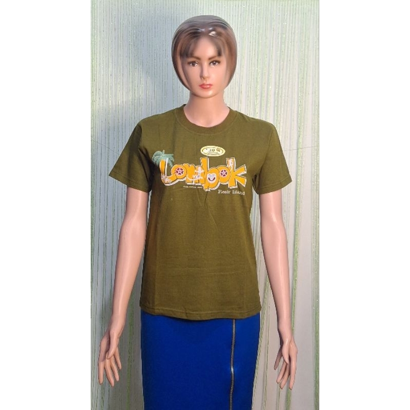 Baju Kaos wanita khas Lombok